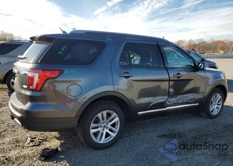 2018 Ford Explorer Xlt z USA, uszkodzony, nr VIN 1FM5K8DH2JGA50255